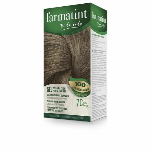 Permanent Farve Farmatint 7c-Rubio Ceniza Gel