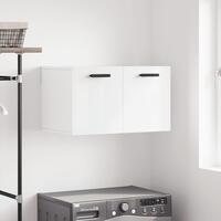 Vægskab 60x36,5x35 cm konstrueret træ hvid højglans