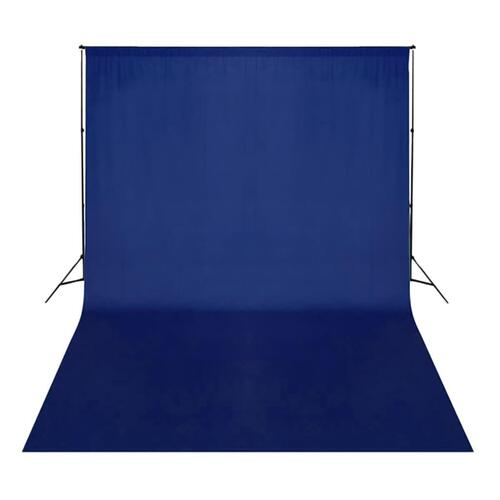 Baggrund 500x300 cm chroma key blå