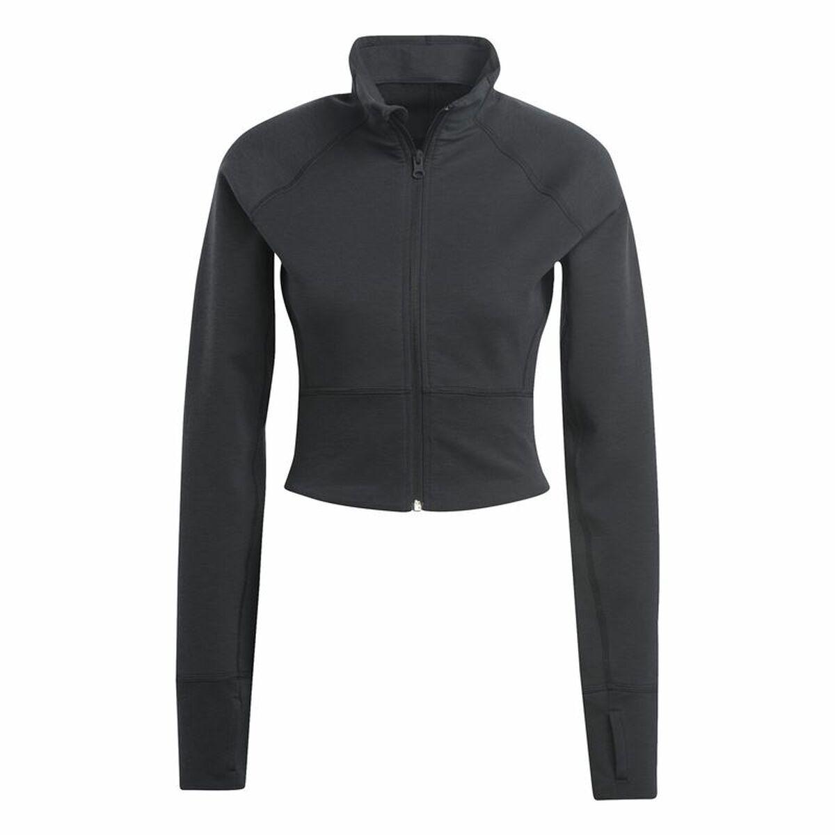 Sportsjakke til damer Adidas Aeroready Studio Sort XS