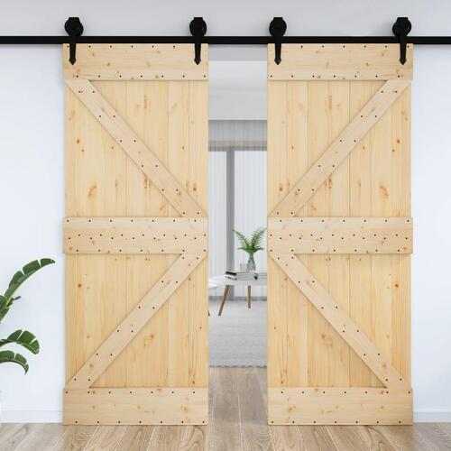 Dør NARVIK 85x210 cm massivt fyrretræ