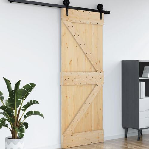 Dør NARVIK 85x210 cm massivt fyrretræ