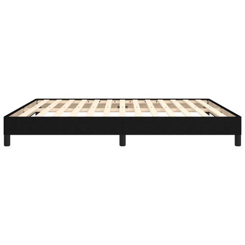 Sengeramme uden madras 180x200 cm stof sort