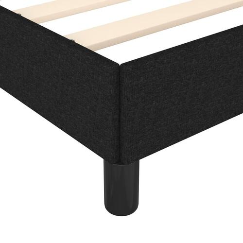 Sengeramme uden madras 180x200 cm stof sort