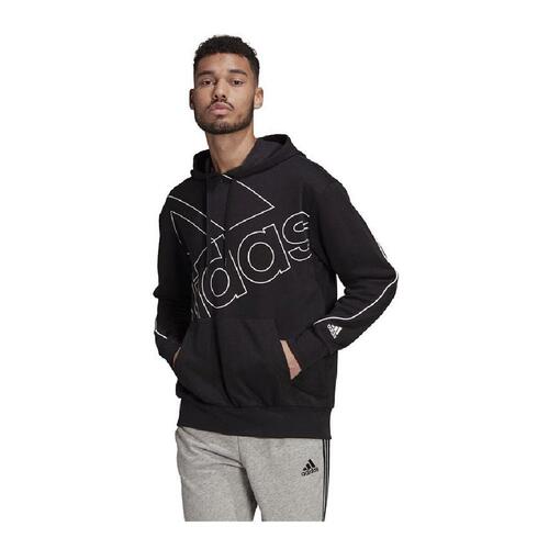 Hættetrøje til Mænd Adidas Giant Sort M