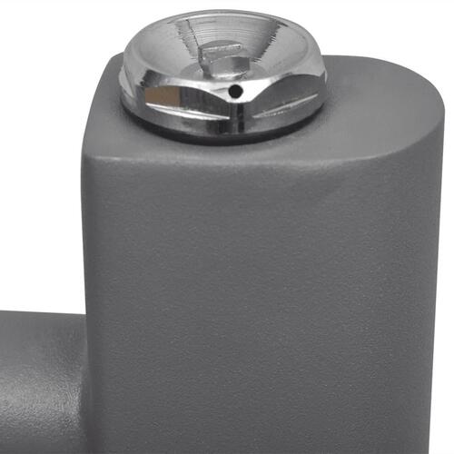 Håndklædetørrer centralvarme 600x1424 mm lige