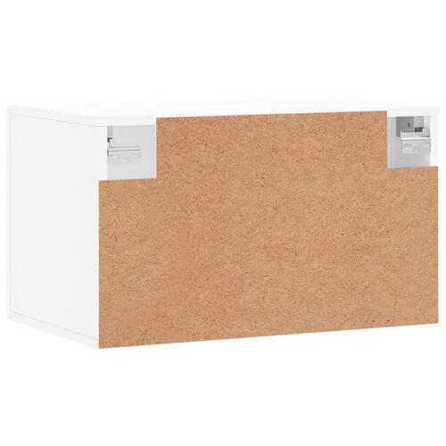 Vægskab 60x36,5x35 cm konstrueret træ hvid