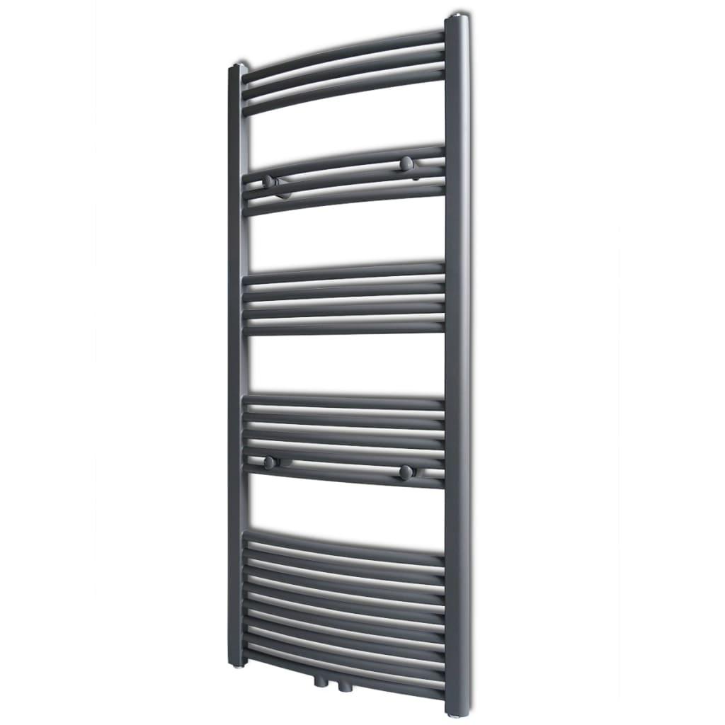 Håndklædetørrer centralvarme 600x1424 mm kurvet