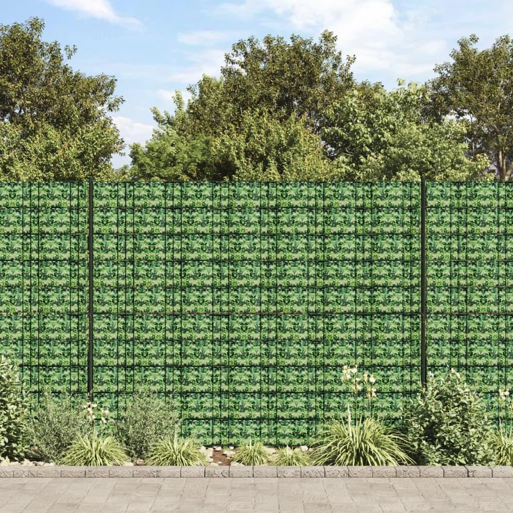Haveskærm 70x0,19 m PVC grøn