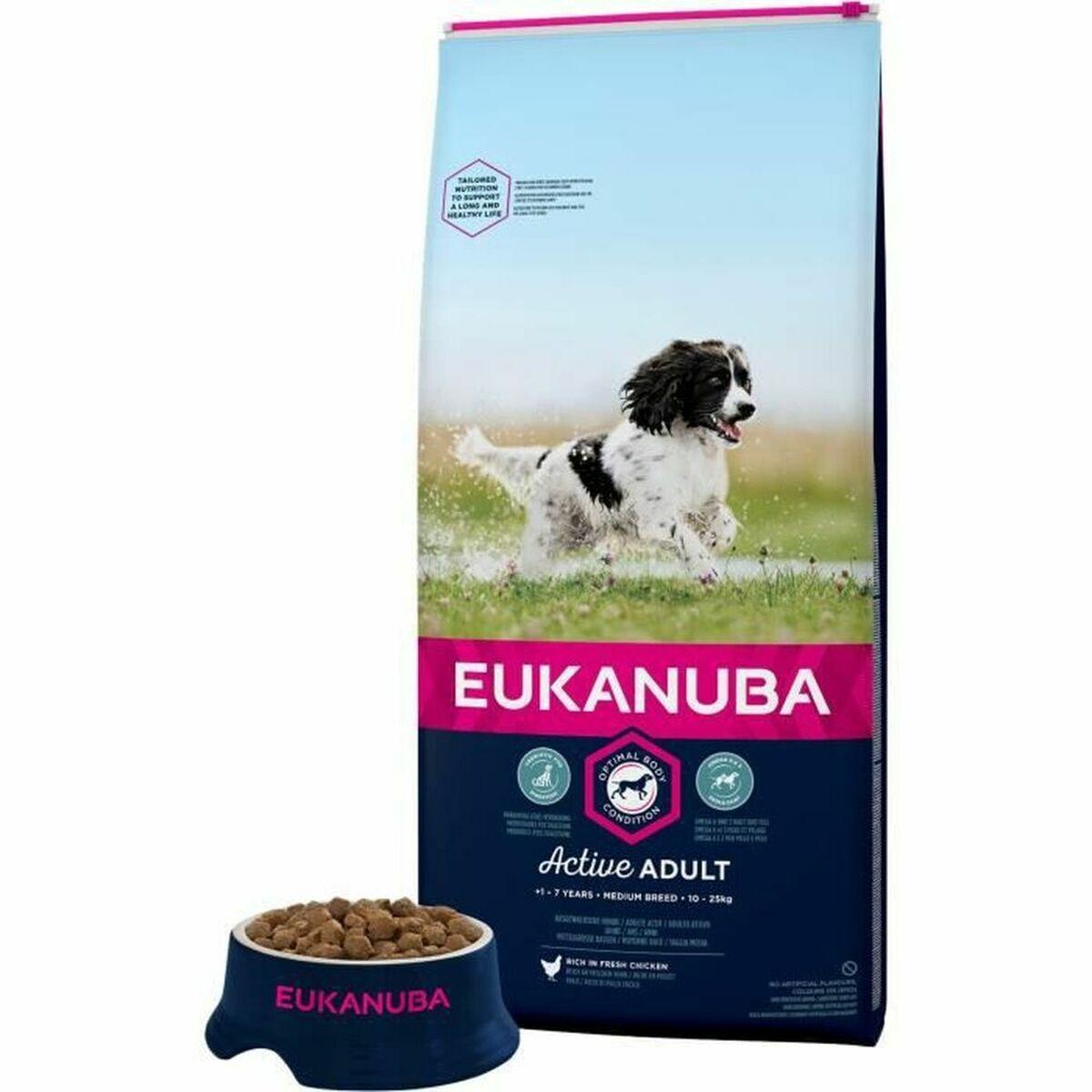 Foder Eukanuba Voksen Kylling 15 kg