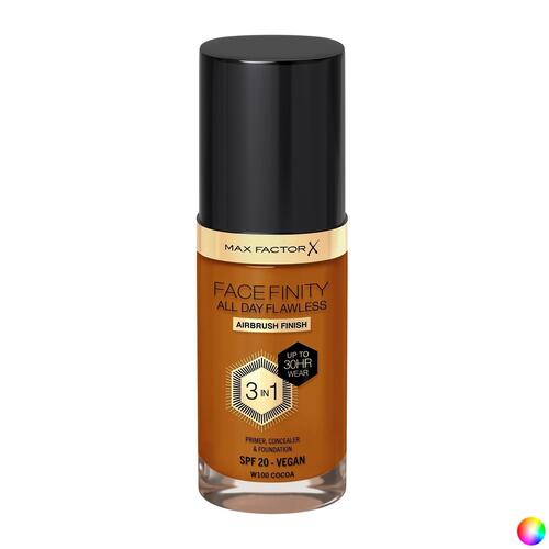 Flydende makeup foundation Max Factor Face Finity 3-i-1 30 ml 75 - Golden