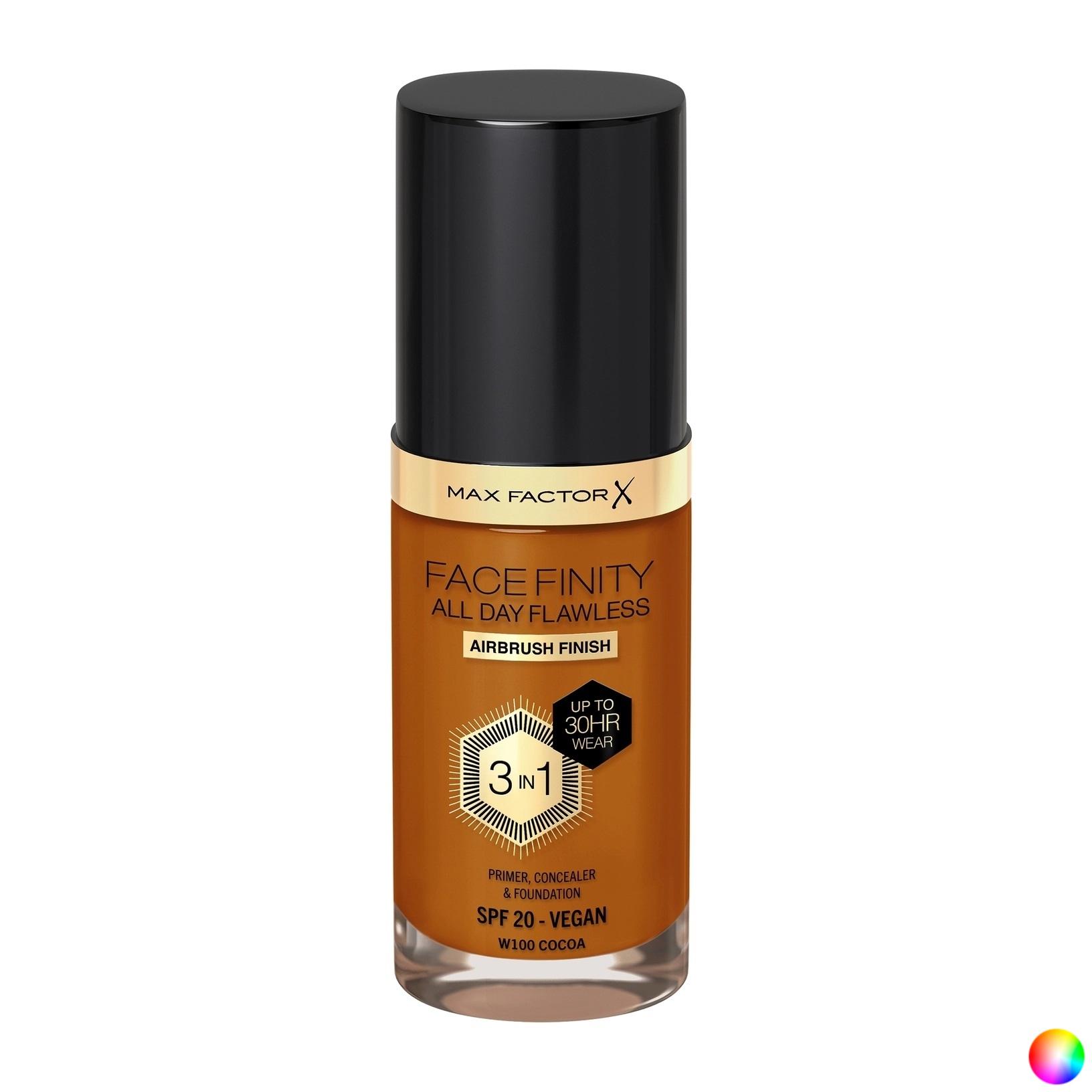 Flydende makeup foundation Max Factor Face Finity 3-i-1 30 ml 75 - Golden