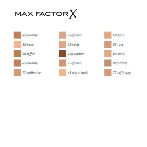 Flydende makeup foundation Max Factor Face Finity 3-i-1 30 ml 75 - Golden