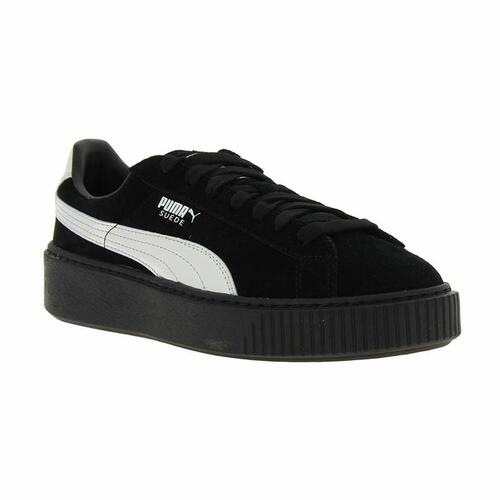 Sportssneakers til damer Puma Suede Platform Explos Sort 36