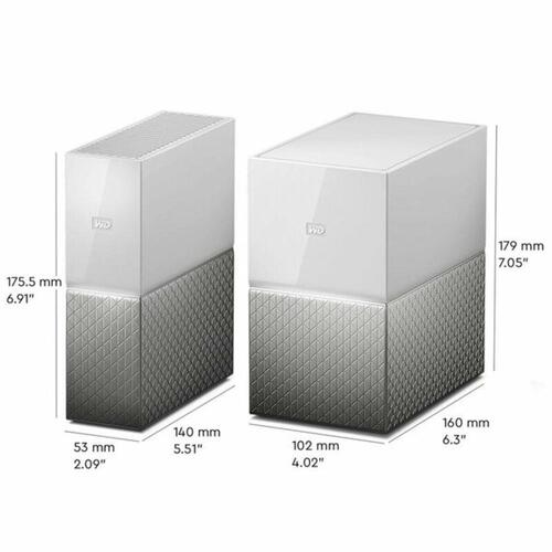 Ekstern harddisk Western Digital My Cloud Home