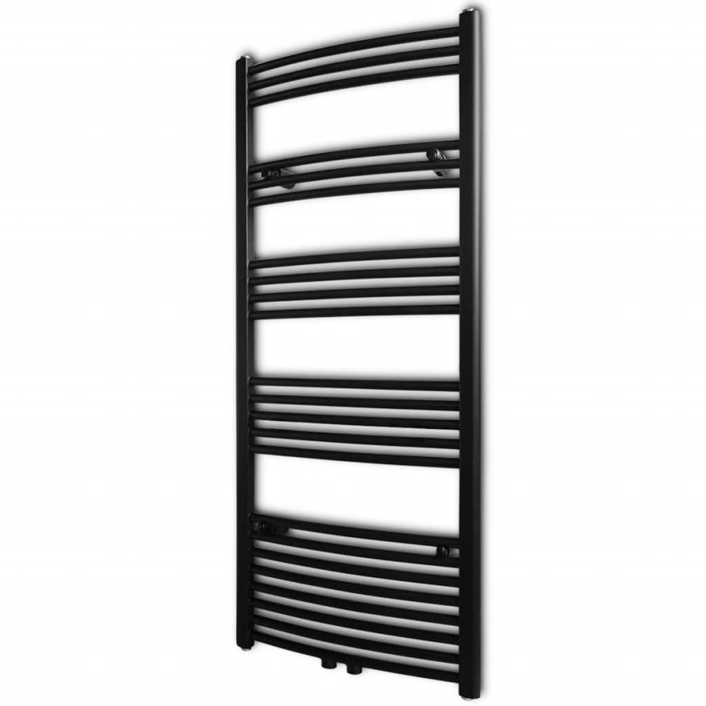 Håndklædetørrer centralvarme 600x1424 mm kurvet