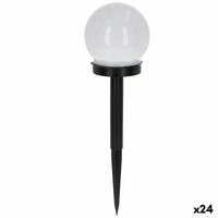Solcelle-havelys Aktive Plastik 10 x 34 x 10 cm (24 enheder)