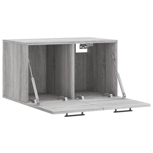 Vægskab 60x36,5x35 cm konstrueret træ grå sonoma-eg