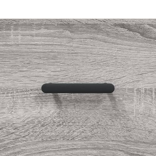 Vægskab 60x36,5x35 cm konstrueret træ grå sonoma-eg