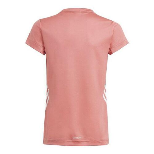 Børne Kortærmet T-shirt Adidas Aeroready Laksefarvet 13-14 år