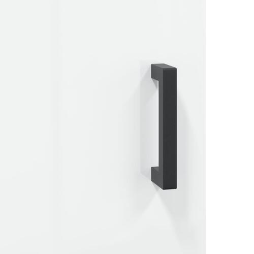 Skænk 69,5x34x90 cm konstrueret træ hvid højglans