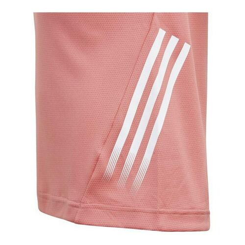 Børne Kortærmet T-shirt Adidas Aeroready Laksefarvet 14-15 år