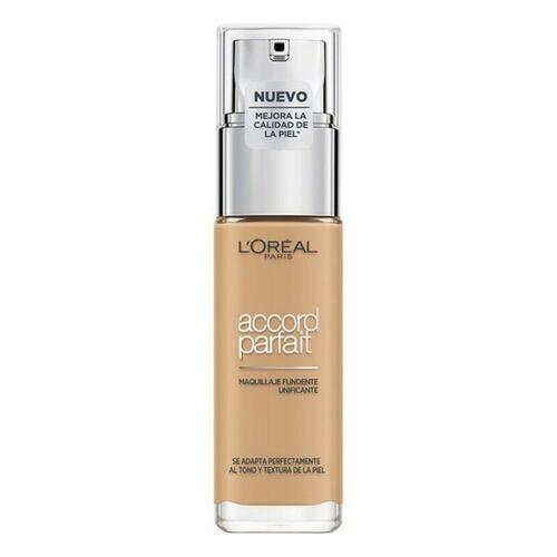 Flydende makeup foundation Accord Parfait L'Oreal Make Up (30 ml) (30 ml) 2D/2W-golden almond 30 ml