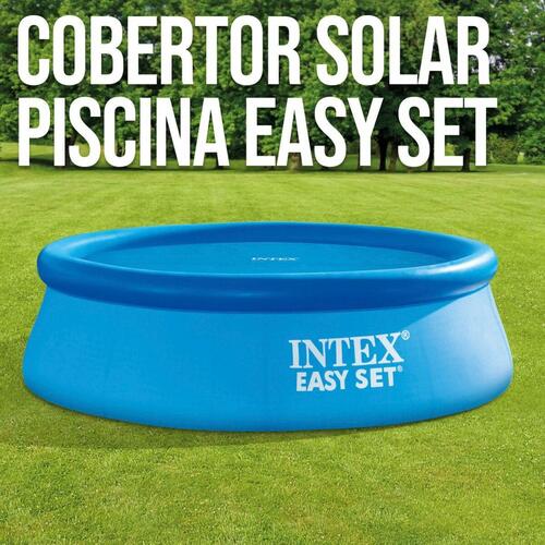 Swimmingpool Cover Intex 29020 EASY SET Ø 244 cm 206 x 206 cm