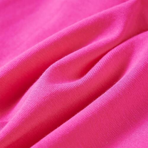 Langærmet T-shirt til børn str. 116 cm pink