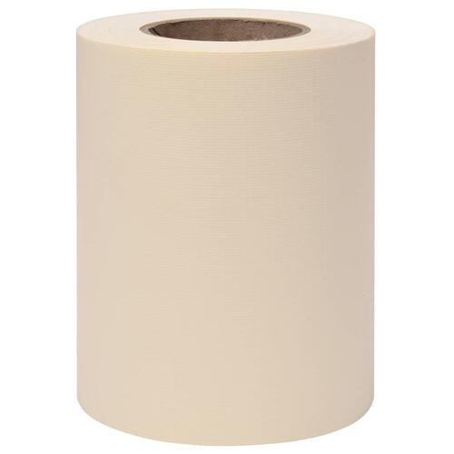 Haveskærm 35x0,19 m 4 stk. PVC cremefarvet