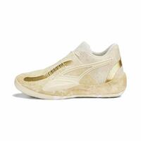 Basketballsko til voksne Puma Rise NITRO Gylden Beige 42