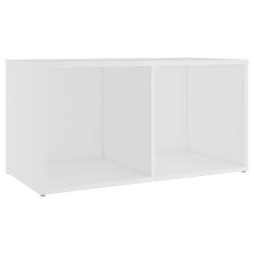 Tv-bord 72x35x36,5 cm konstrueret træ hvid