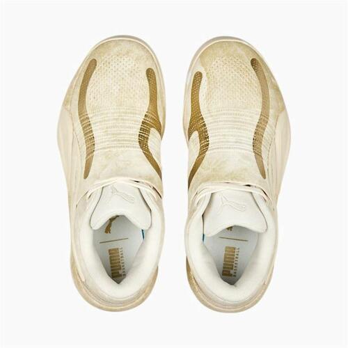 Basketballsko til voksne Puma Rise NITRO Gylden Beige 42