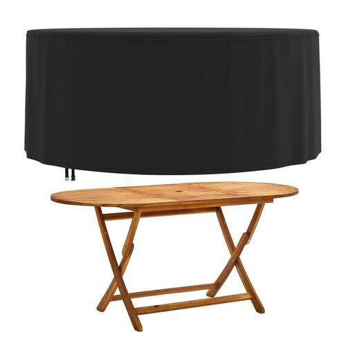 Overtræk til havemøbler 2 stk. Ø 182x71 cm 420D oxfordstof