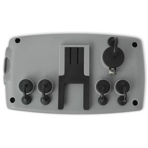 42352 Automatisk irrigationstimer med 4 stationer 3 V