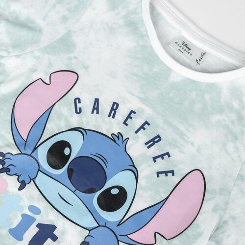 Børne Kortærmet T-shirt Stitch Multifarvet 8 år