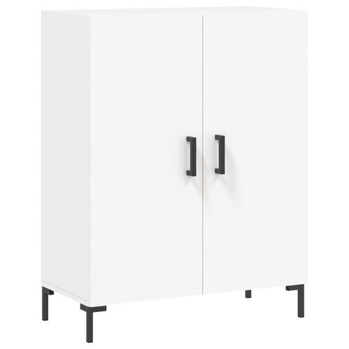 Skænk 69,5x34x90 cm konstrueret træ hvid