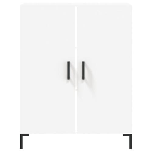 Skænk 69,5x34x90 cm konstrueret træ hvid