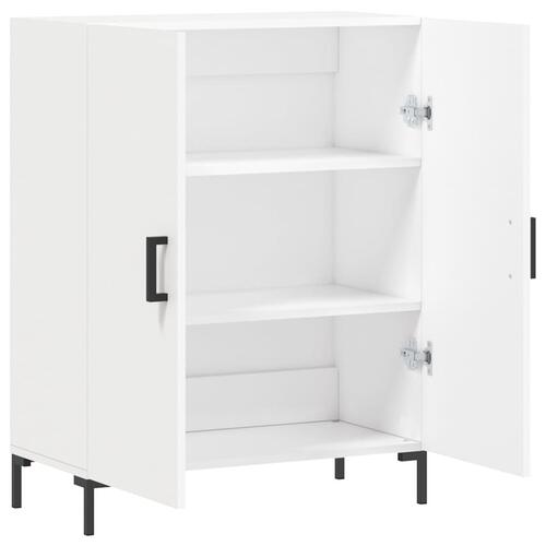 Skænk 69,5x34x90 cm konstrueret træ hvid
