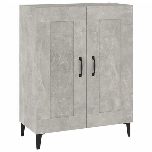 Skænk 69,5x34x90 cm konstrueret træ betongrå