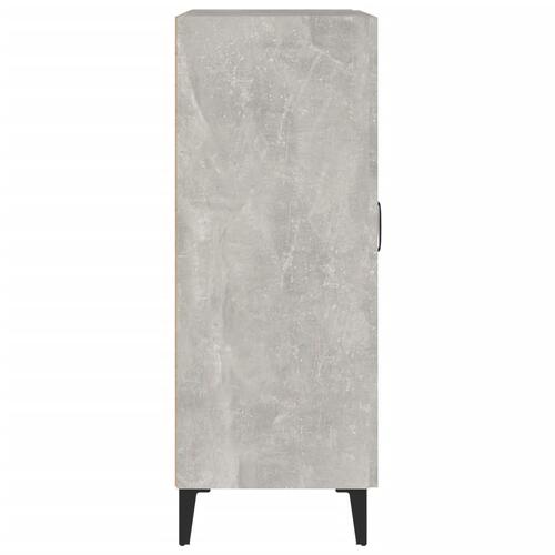 Skænk 69,5x34x90 cm konstrueret træ betongrå