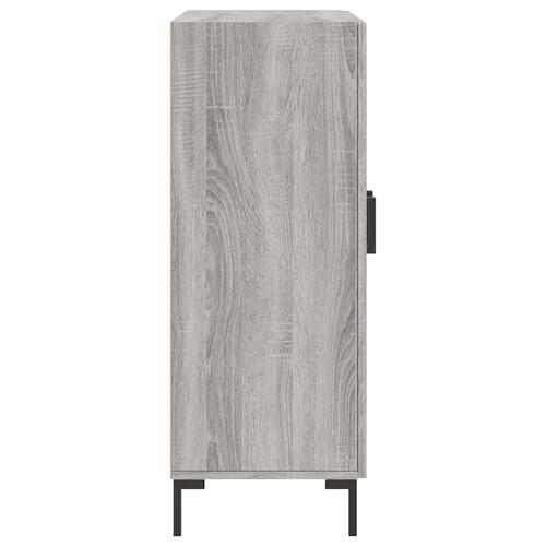 Skænk 69,5x34x90 cm konstrueret træ grå sonoma-eg