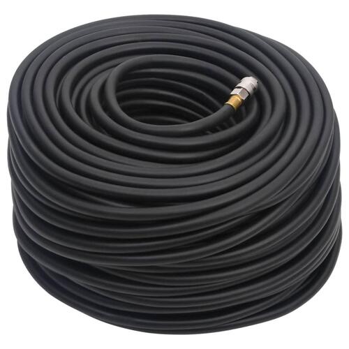Hybrid luftslange 0,6" 20 m gummi og PVC sort