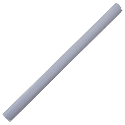 Haveskærm 35x0,19 m PVC mat lysegrå