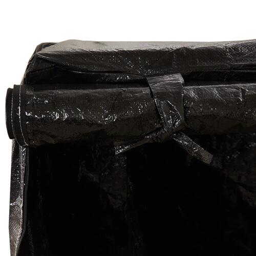 Overtræk til gyngebænk 125x90x135/165 cm 8 øjer polyethylen