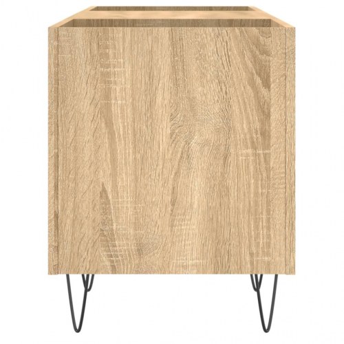 Vinylskab 121×38×48 cm i konstrueret træ - sonoma eg