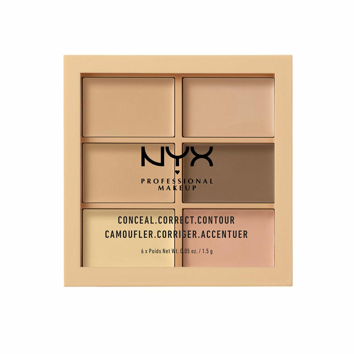Makeup Sæt NYX Conceal Correct Contour 6 x 1,5 g Palette 1,5 g