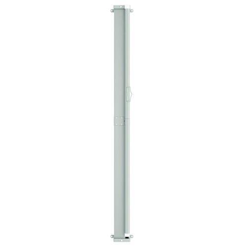 Sammenrullelig sidemarkise til terrassen 117x600 cm blå