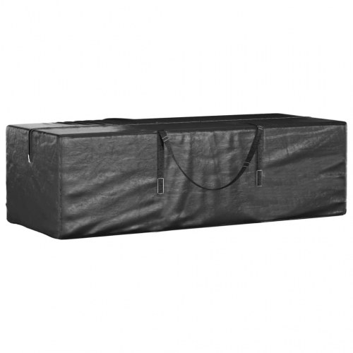 Opbevaringspose til juletræ 135 × 40 × 55 cm - polyethylen, sort