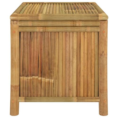 Opbevaringskasse til haven 60x52x55 cm bambus